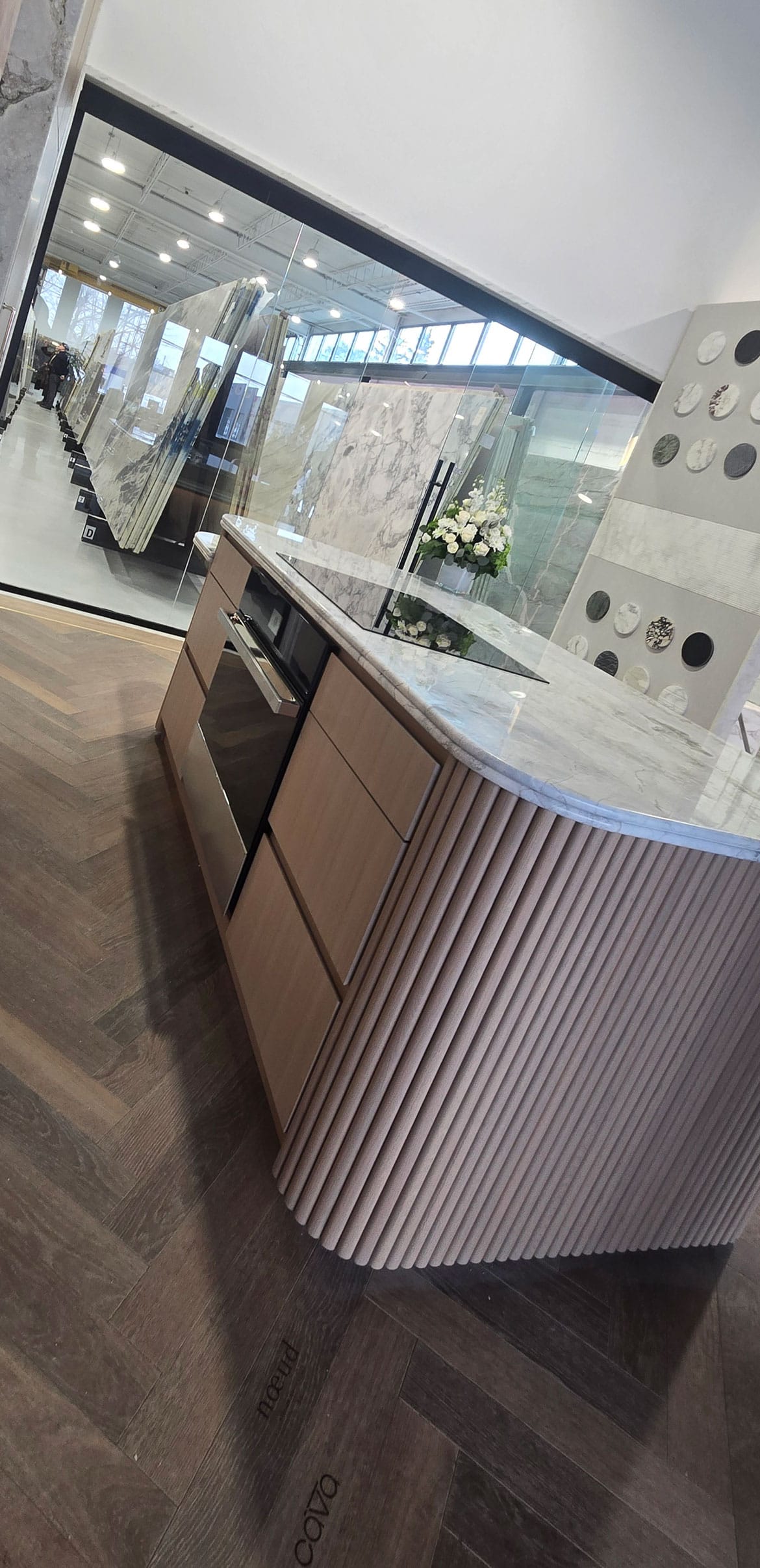 commercial design island unit