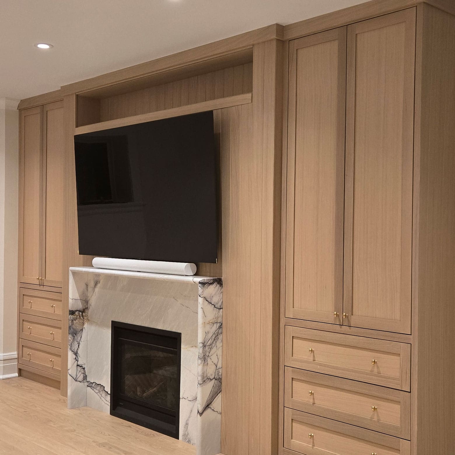 livingroom enterntainment wall
