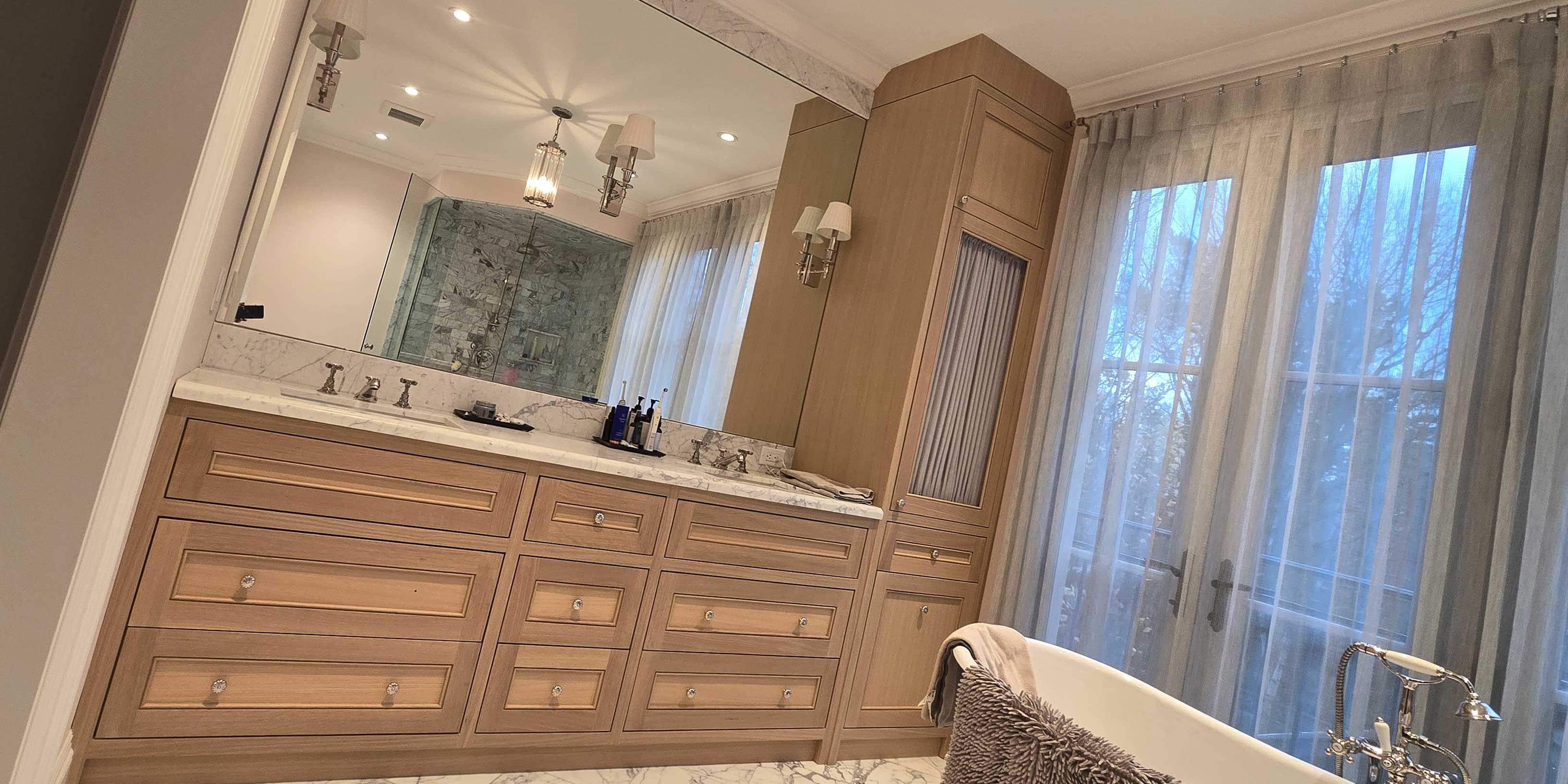 master bathroom vanity