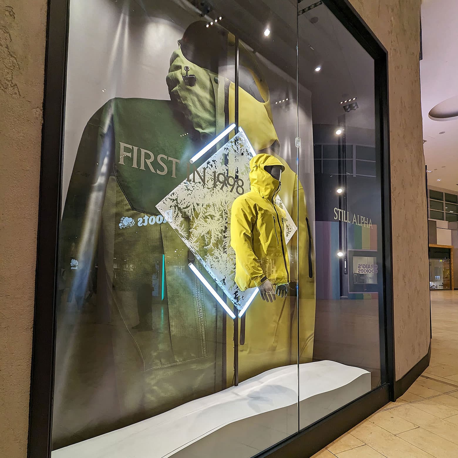 shopping window display